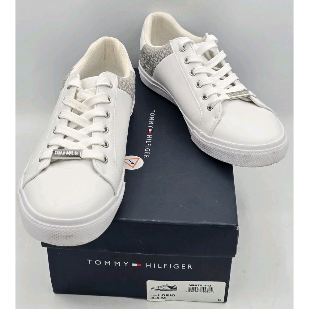Woman's Sneakers & Athletic‎ Shoes Tommy Hilfiger Lorio 8.5 M White - Excellent